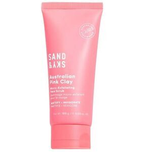 Sand & Sky Australian Pink Clay Micro-Exfoliating Face Scrub 100g / 3.53 oz New